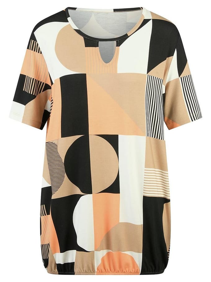 Shirt ronde hals Van Emilia Lay wit