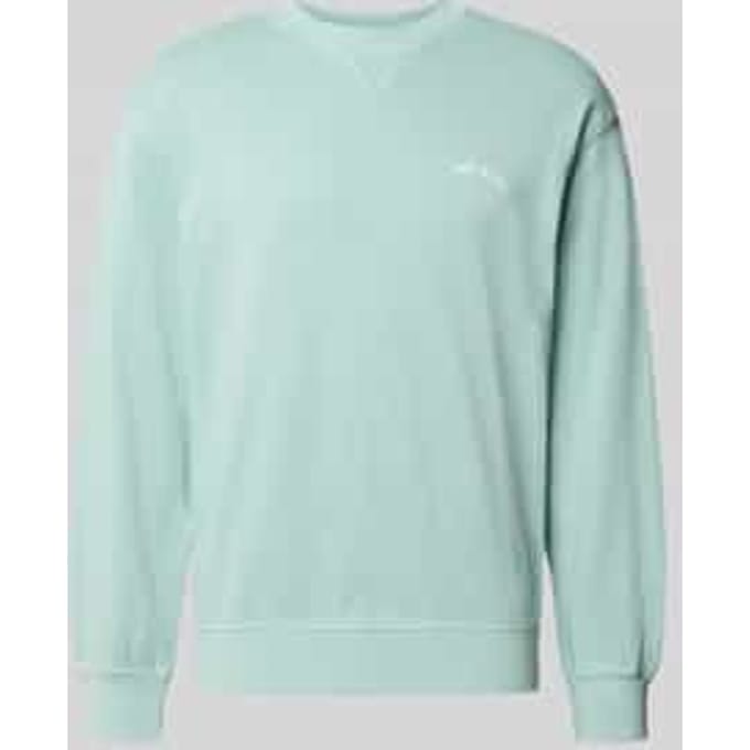 regular fit sweatshirt van puur katoen model 'JOHN CREW'