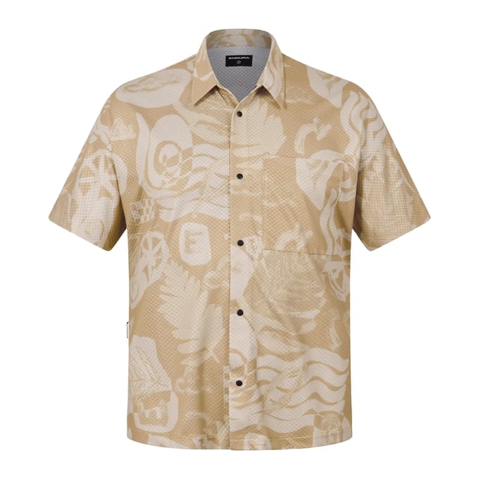 Endura Alltrack Ride S/s Resort Shirt BROWN - L