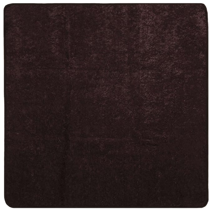 vidaXL - Tapijt - Runner - MARSA - Antraciet - 100 - x - 100 - cm - Polyester - en - PVC
