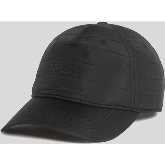 Lyle & Scott gewatteerde honkbalpet - zwart