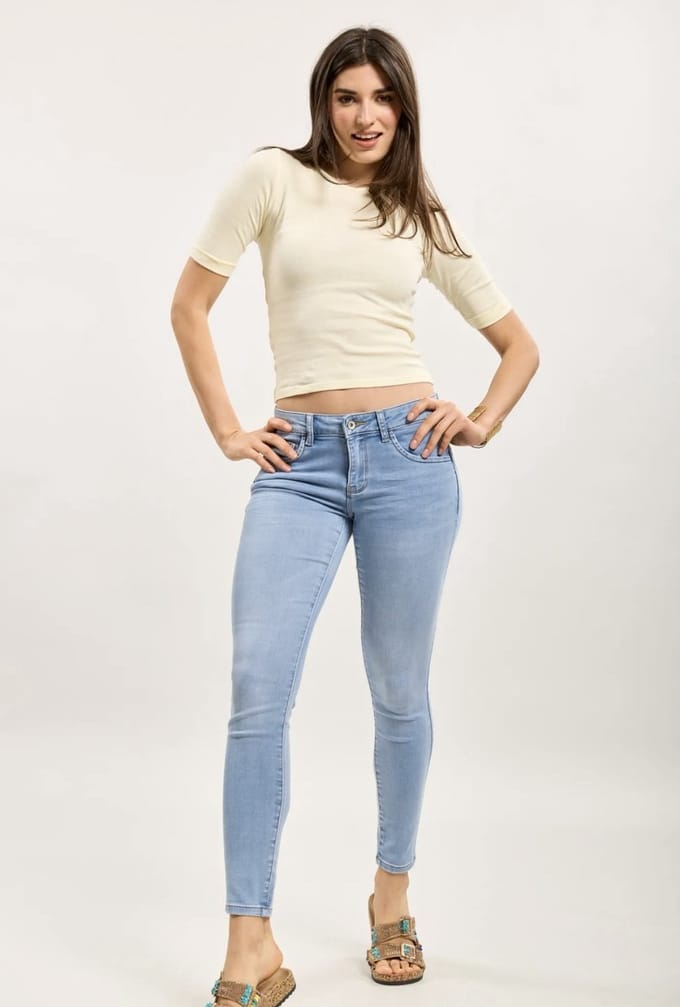 Toxik3 - push-up jeans normale taille light
