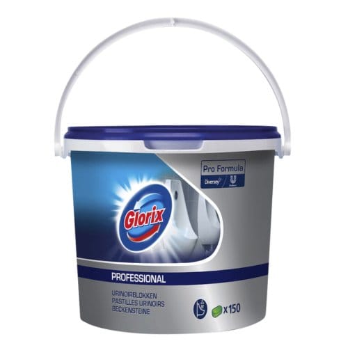Glorix schoonmaakmiddel: Urinoirtablet Glorix/ds 150