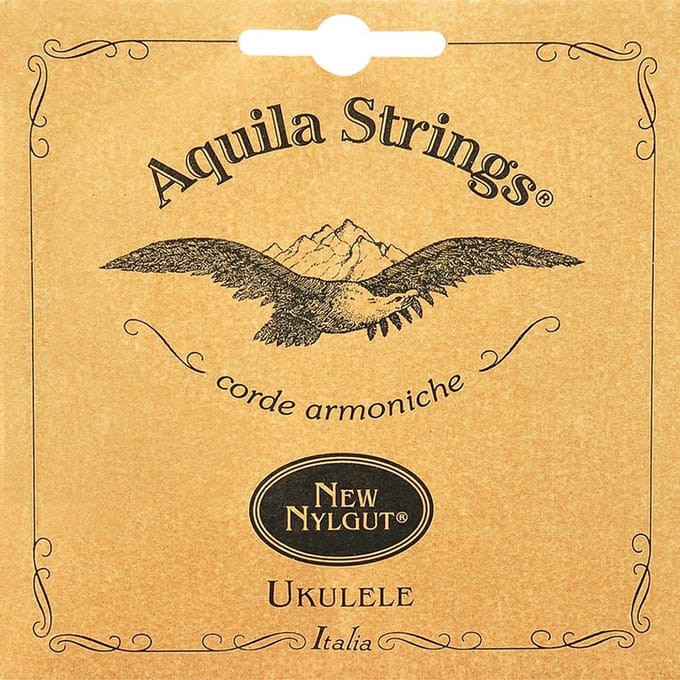 Aquila AQ-21U Nylgut Bariton Ukulele Snarenset – D-G-B-E