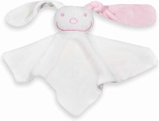 Funnies Tutpoppetje Ecru met Roze oor