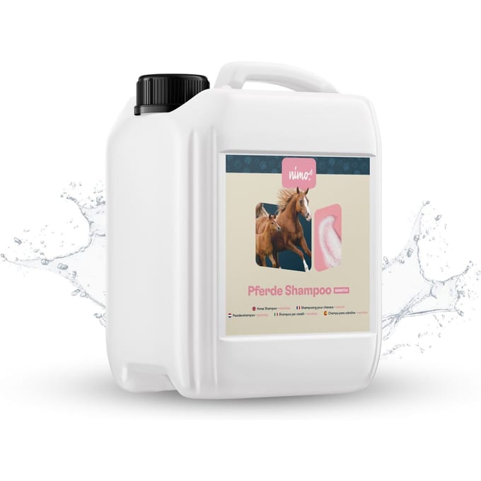 nimo® paardenshampoo sensitive • parfumvrij & pH-neutraal voor alle rassen 2,5