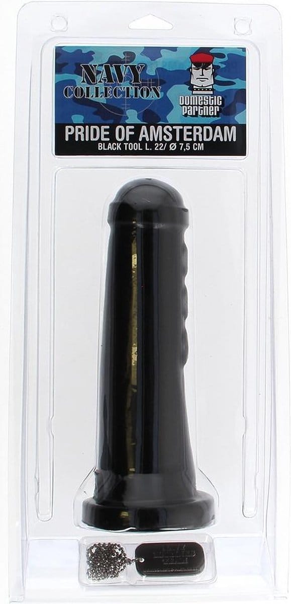 Pride of Amsterdam - Black - Butt Plugs & Anal Dildos