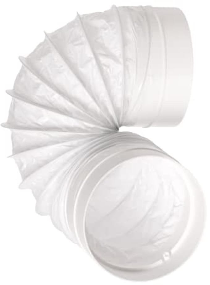 Flexibele Ventilatieslang Ø 125mm met Connector - PVC Ventilatiebuizen