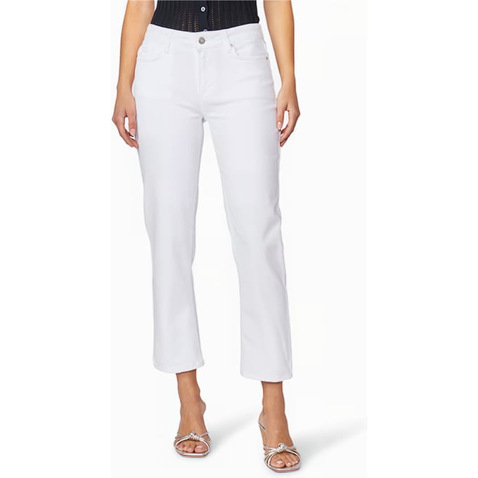 PAIGE Brigitte 26 In Bare White Distressed Taglia: W24 | Jeans straight fit Outlet | Donna | Bianco
