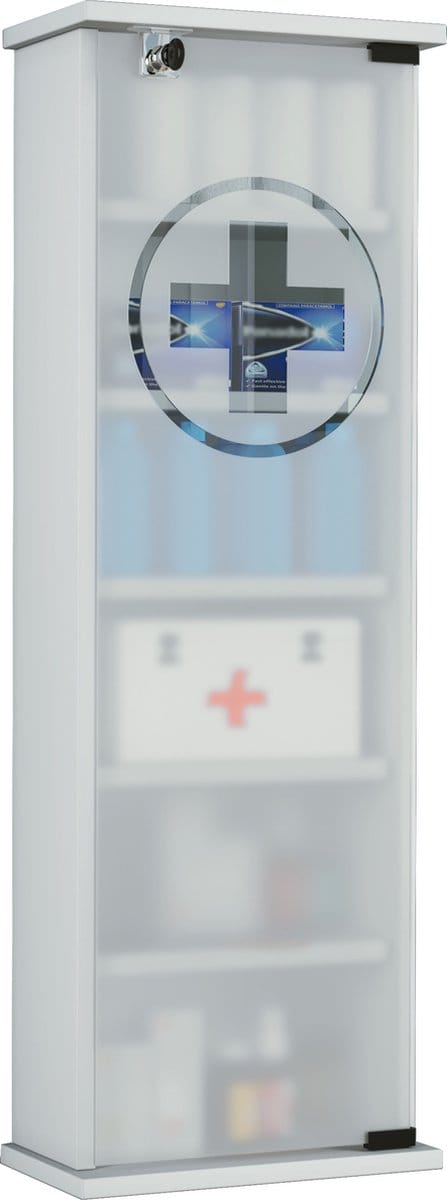 Medicijnkast Apothekerskast Wandkast afsluitbaar Gusal
