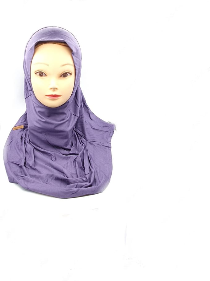 Zachte hoofddoek, parse hijab, instant hijab, hoofddeksel.