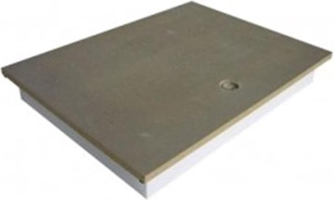 Vloerluik Geïsoleerd 595x795x22mm Rc3.5 met Ring
