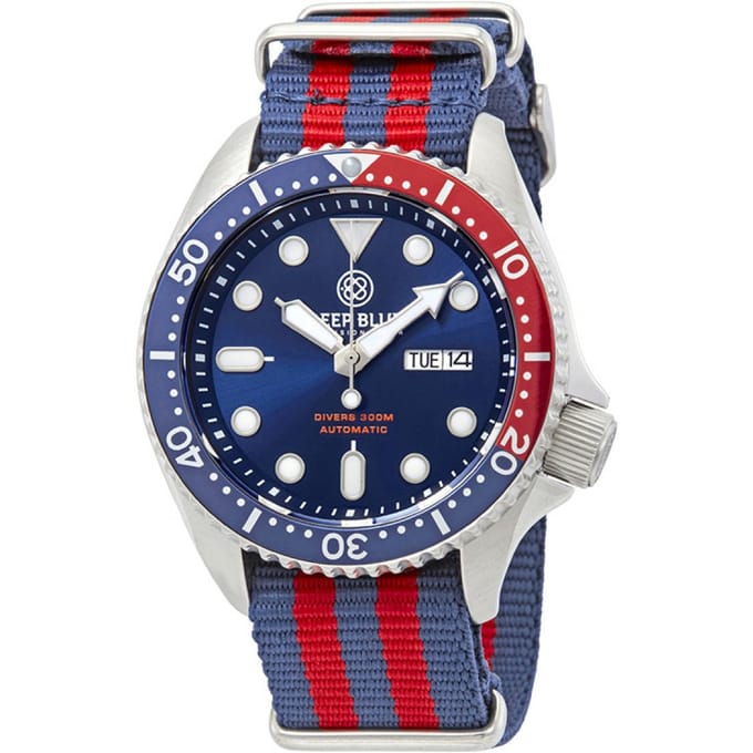 Deep Blue Diver 300 Nato Automatic NATODIVERSSPEPSI