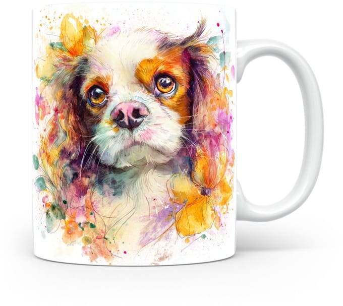 Beker Vlinderhondje / Papillon