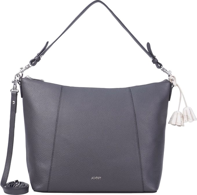 JOOP! Schoudertas Giada Dalia Hobo Bag Castlerock Donkergrijs