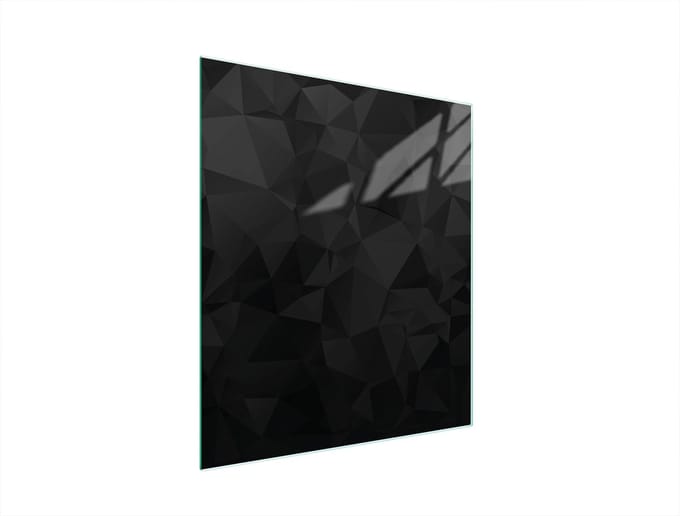 TMK ArtDeko - Snijplank - 45x52 cm - Zwart - Glas