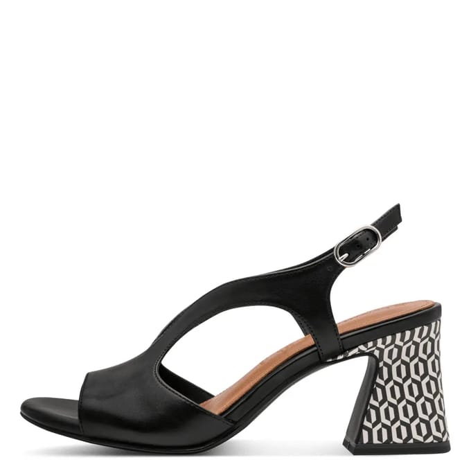 TAMARIS Core Dames Sandalen - ZWART
