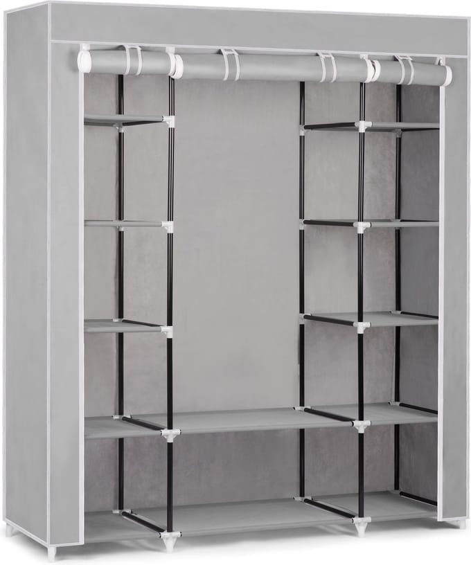 Grote Massido textielgarderobe - grijs