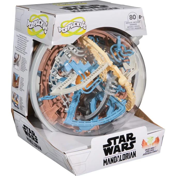 Perplexus - Star Wars - 3D-doolhofspel met Mandalorian-thema en 80 obstakels