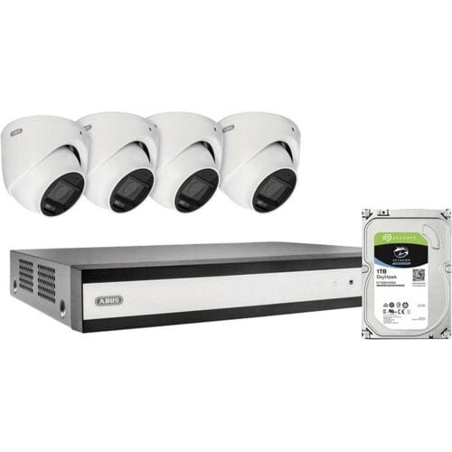 ABUS TVVR33843D IP-Bewakingsset Kabelgebonden 2960 x 1665 Pixel