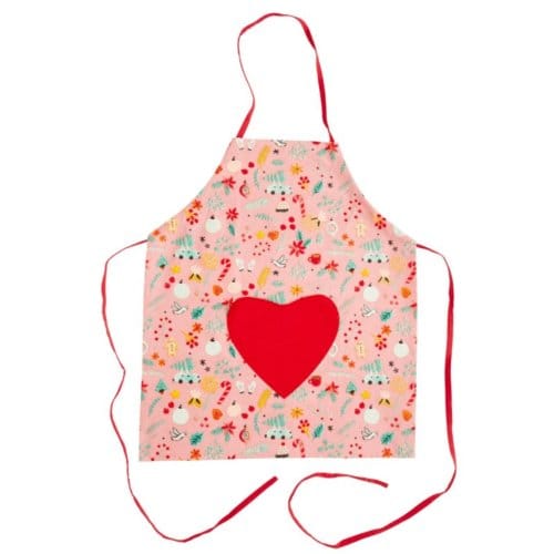 Rice kerst keukenschort voor kinderen - all over x-mas print