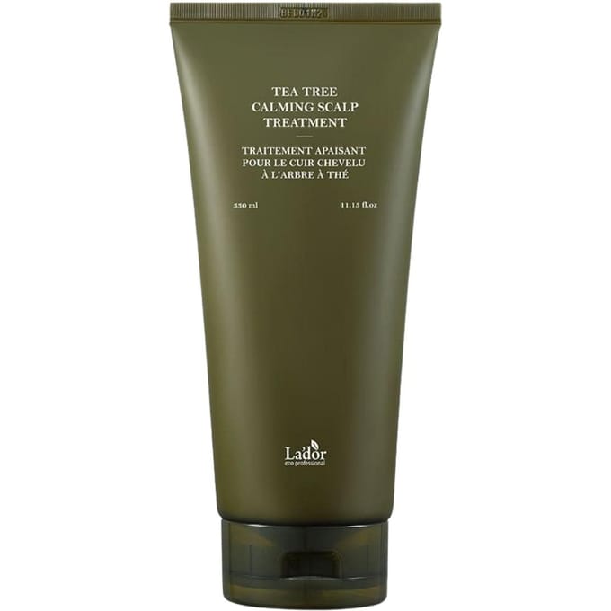 Lador Tea Tree Kalmerende Hoofdhuidbehandeling Diep Reinigend Verfrissend 330ml gray