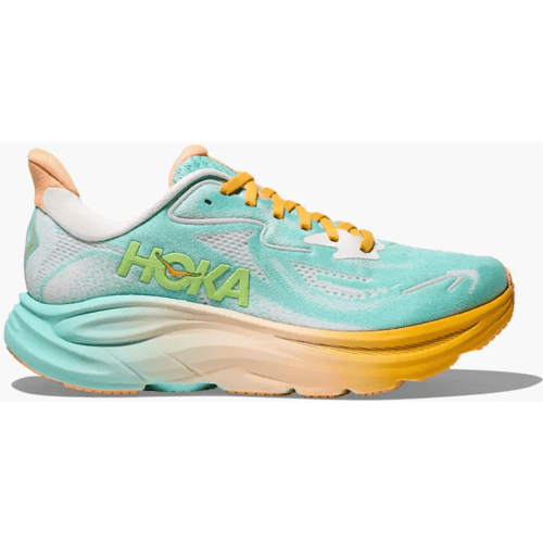 HOKA one one W CLIFTON 10 (Maat - US 9, Kleur - Blue Spark / White)