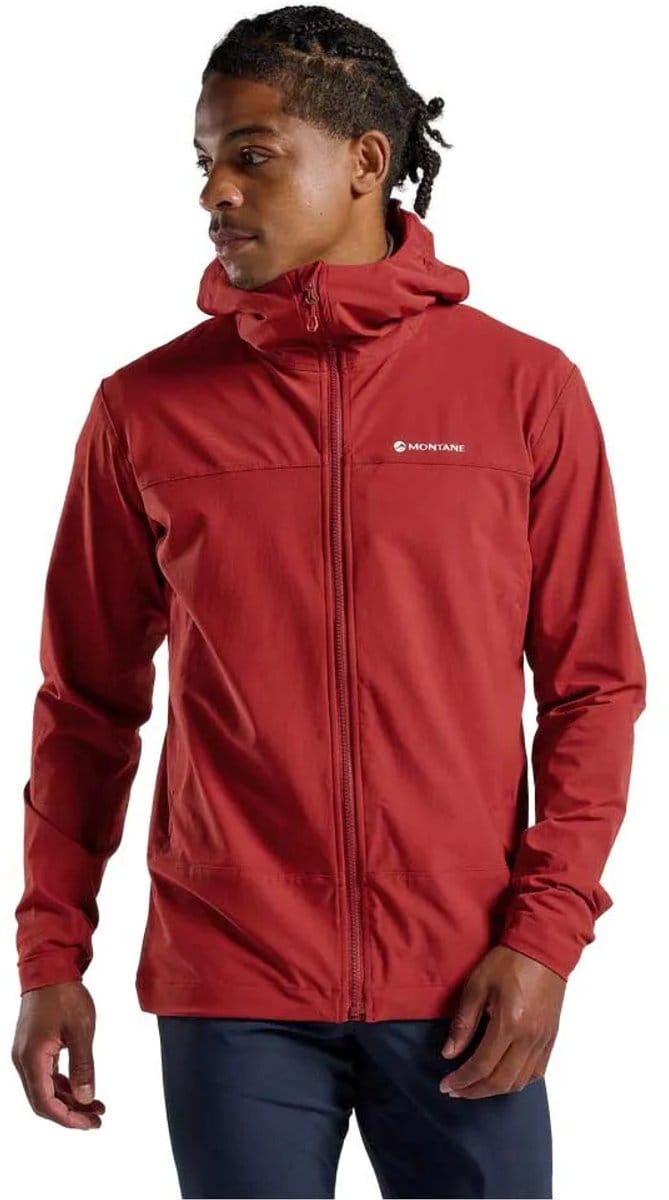 Montane Tenacity Sweatshirt Met Rits Rood M Man