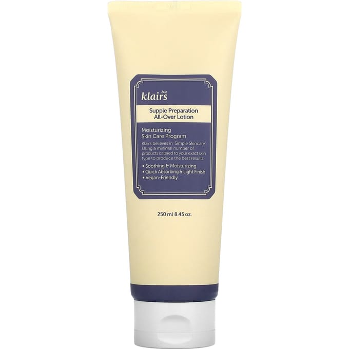 Dear, Klairs, Supple Preparation All Over Lotion, 250ml (8.45oz) blue