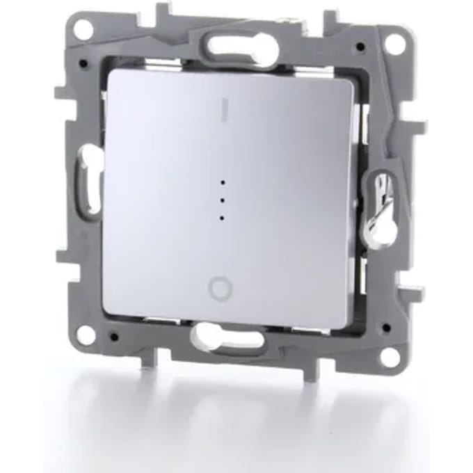 Legrand Controleschakelaar 2-polig Inbouw Niloe Aluminium