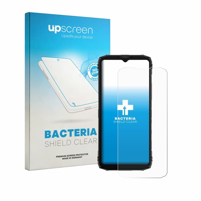 upscreen - Screenprotector voor Doogee Blade 10 Energy - Folie Beschermfolie transparant antibacterieel