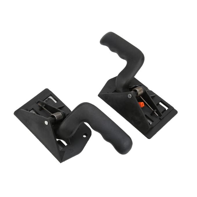 2 STUKS Auto Binnenportiergreep Zwart 15760297 Vervanging voor CHEVROLET SILVERADO 1999‑2007 black