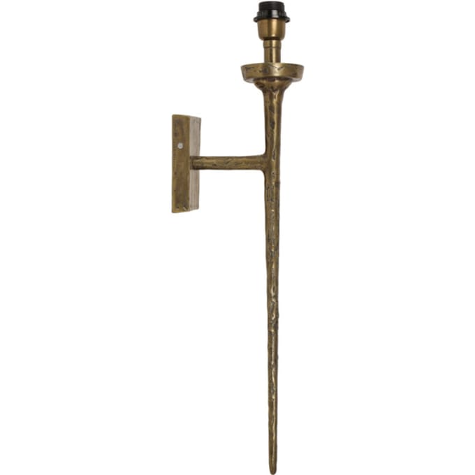 Light & Living Wandlamp Torch - Antiek Brons - 21x9.5x75cm - Binnen Modern
