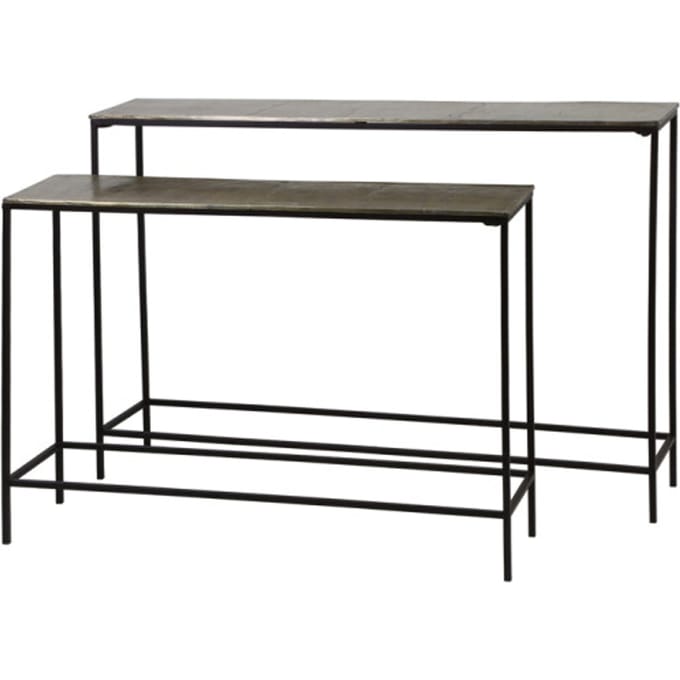 Light & Living side hartsville 119x25x80.5cm - set van 2