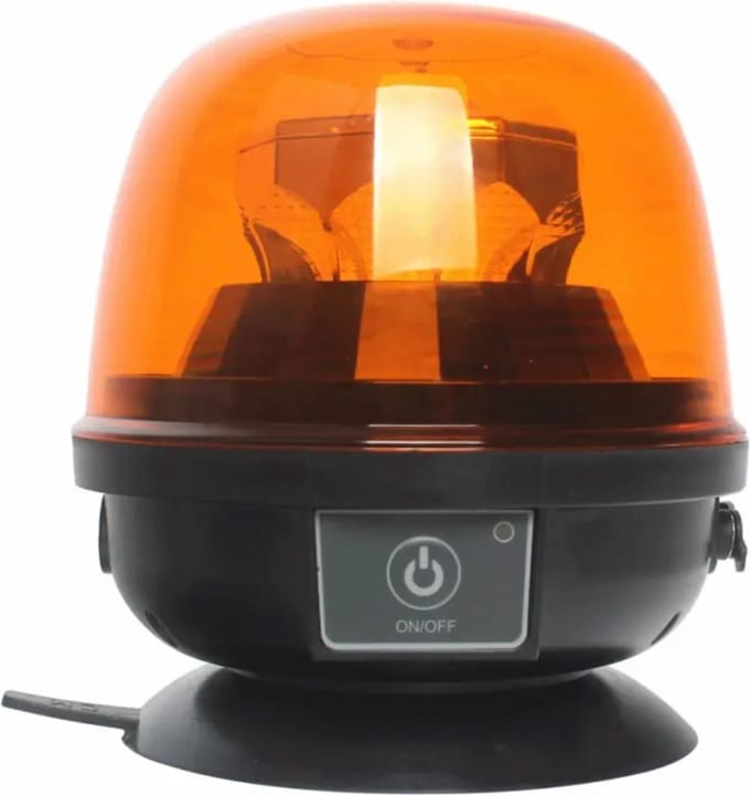 LED zwaailamp oplaadbaar 28W 10 LED Magneet