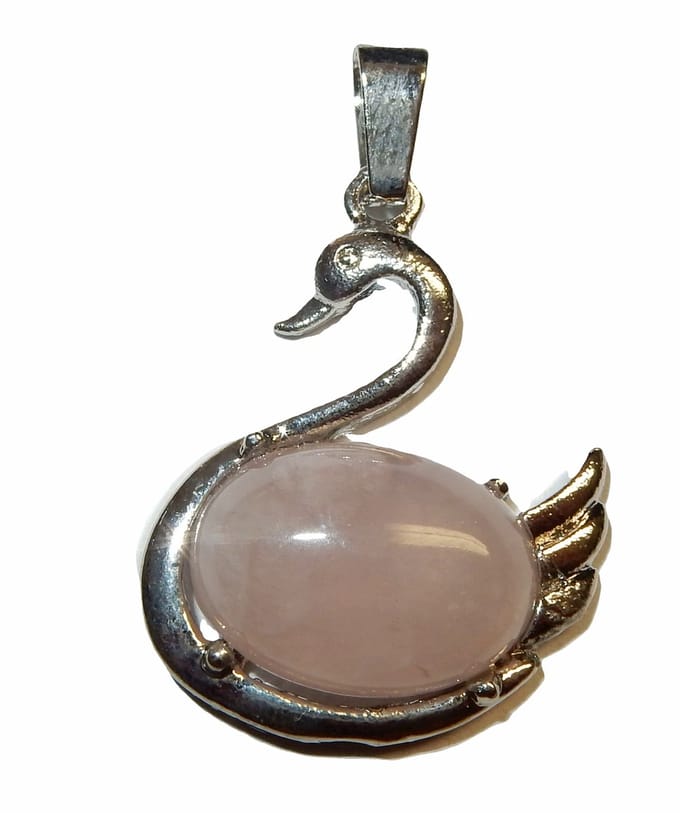 Rozenkwarts Zwaan Hanger