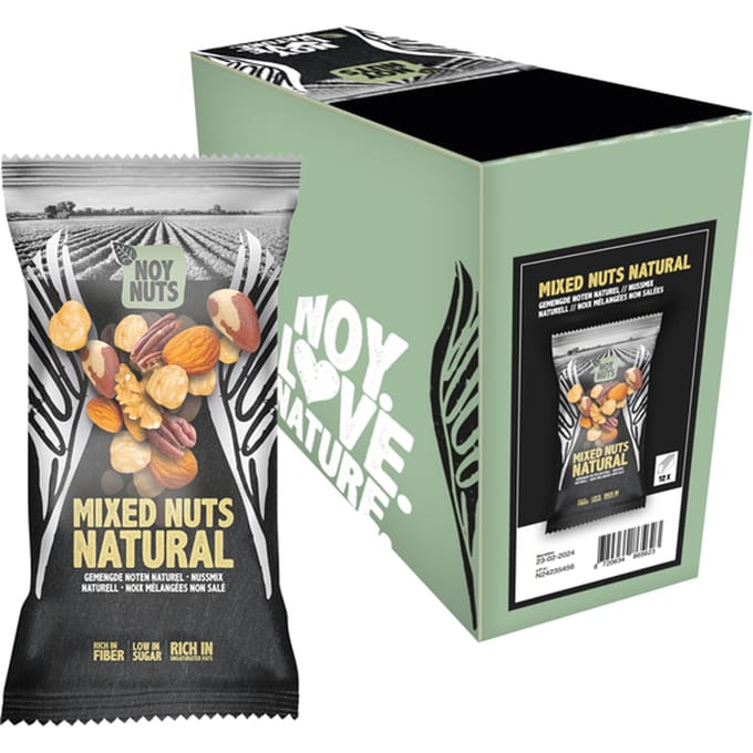 Noten NoyNuts naturel mix zak 45 gram