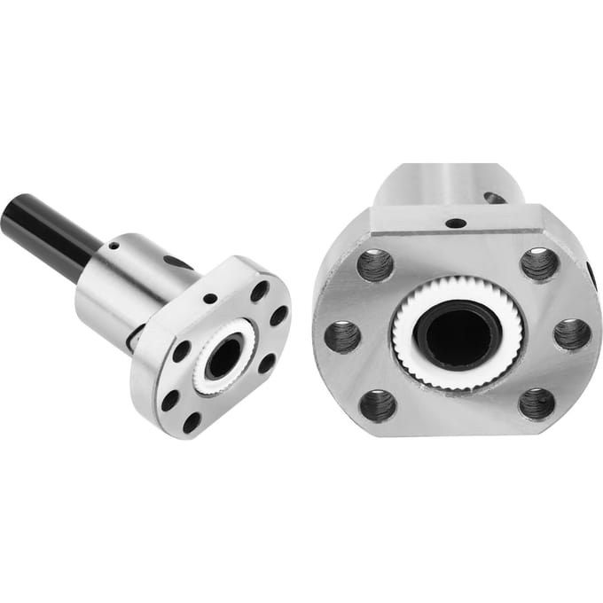 Vis à billes à bride en acier à roulements de 16 mm avec écrou à billes pour vis à billes RM1605 SFU1605