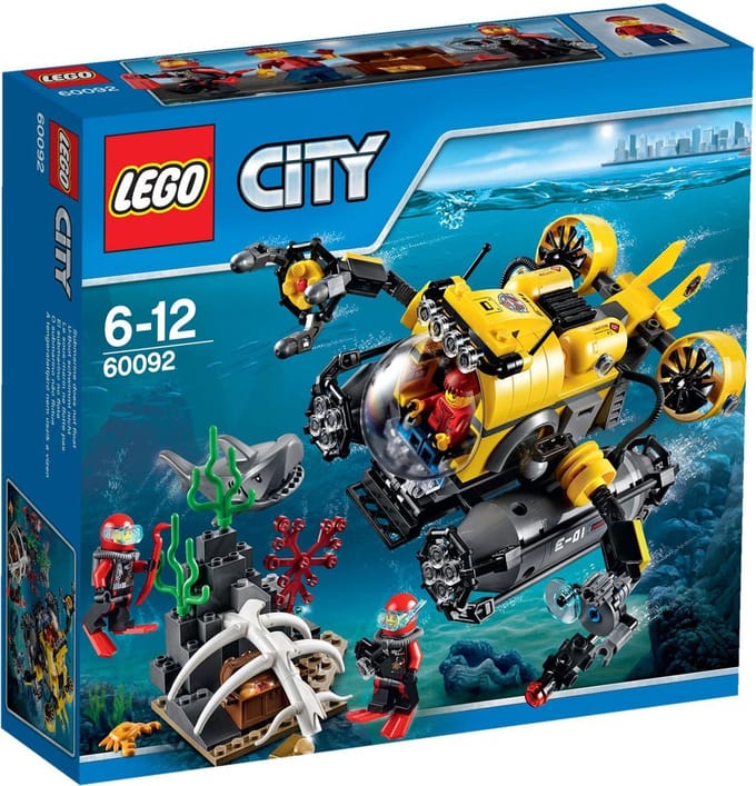 LEGO City Deep Sea Submarine 60092
