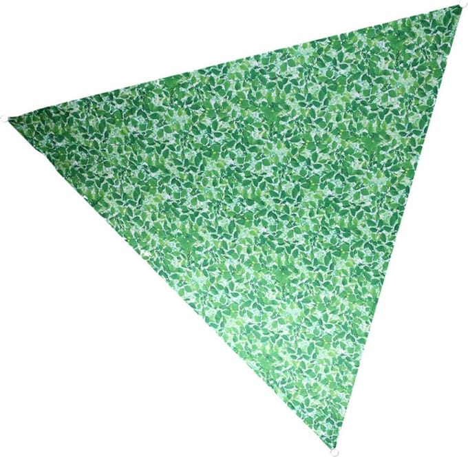 Esschert Design Zonnescherm met bladerenprint