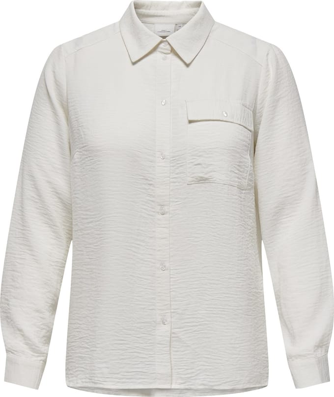 ONLY CARMAKOMA - CARJOLEEN JACKIE LS SHIRT WVN REP - Dames - Blouses