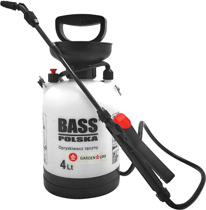 Handheld drukspuit, 4 l, schoudermontage