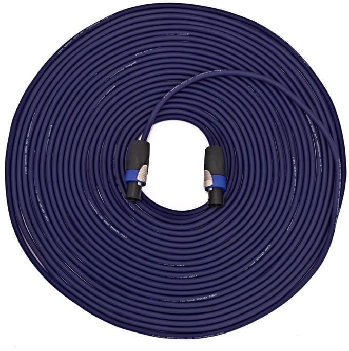 SubZero Speakon Cable with Neutrik Connectors, 18m