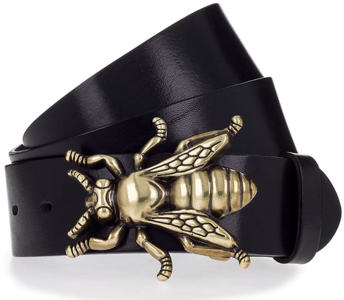 Vanzetti Leren Riem 40mm Leather Belt W110 Black Zwart