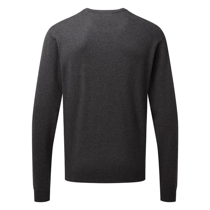 Premier Volwassenen Unisex Cotton Rich Crew Neck Sweater (Houtskool)