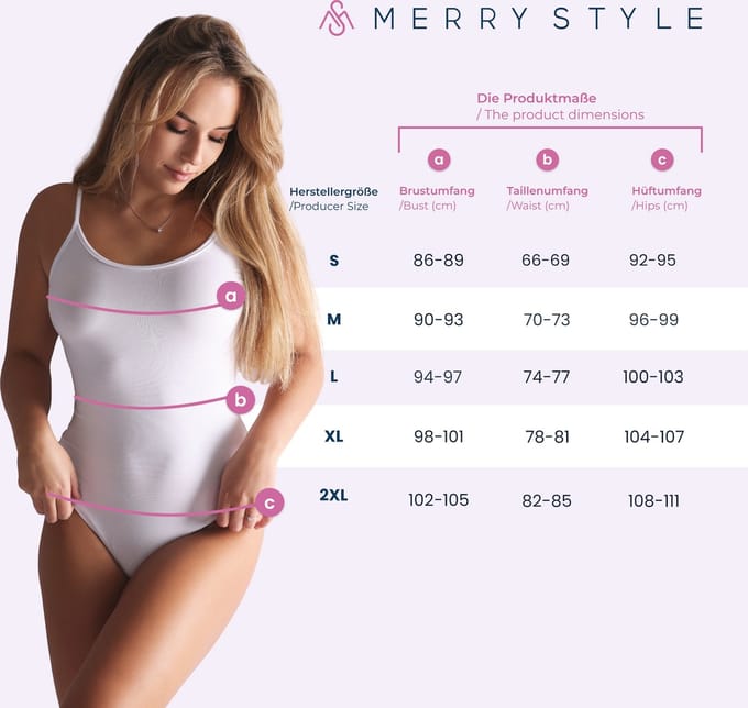 Merry Style Dames Body - Bodysuit - Lange Mouwen – Viscose – Zwart3 – M – MS-MS10-BD113