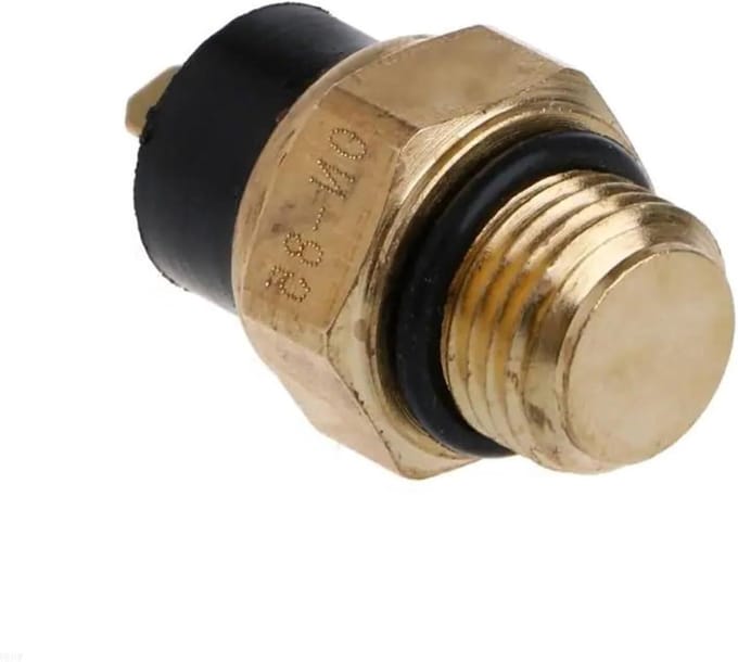 Radiateurventilator Schakelaar - Thermo Sensor - Motor Koelen - Nauwkeurige Temperatuur - OEM Specificaties - Goud
