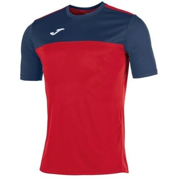Joma Winner Shirt Korte Mouw Heren - Rood / Marine | Maat: M