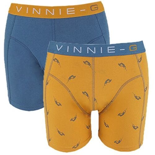 Vinnie-G Boys boxershorts Wakeboard Blue - Print 2-Pack-140/146