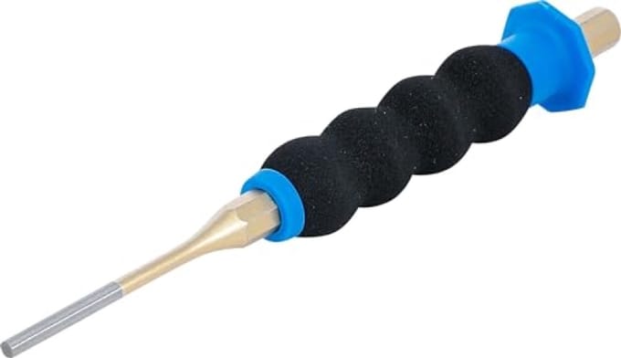 Pendrijver met handbescherming voor veilig beitelen - 180 mm - 4 mm